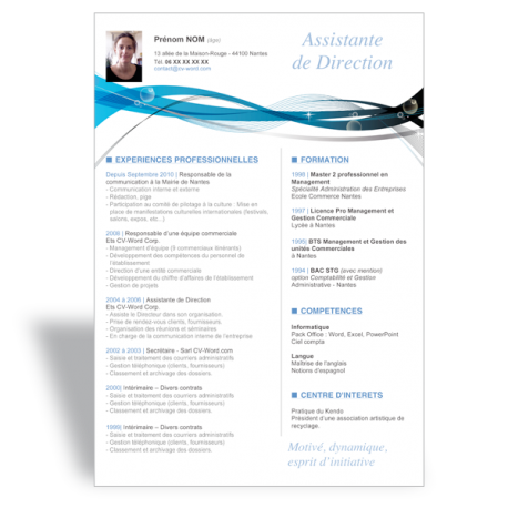 Exemple CV